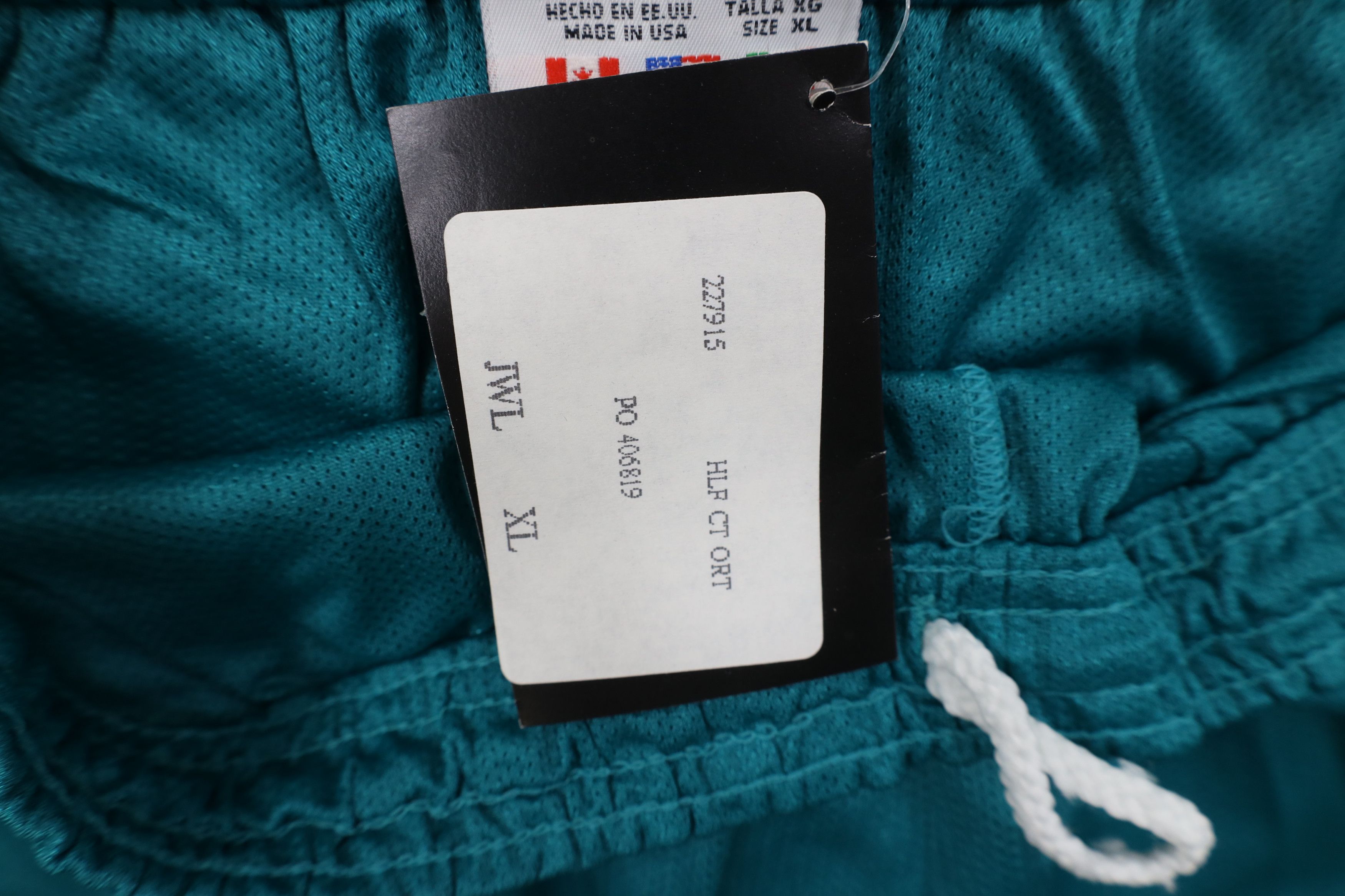 Vintage Deadstock Vintage 90s Adidas Above Knee Shorts Teal USA Size US 36 / EU 52 - 9 Thumbnail
