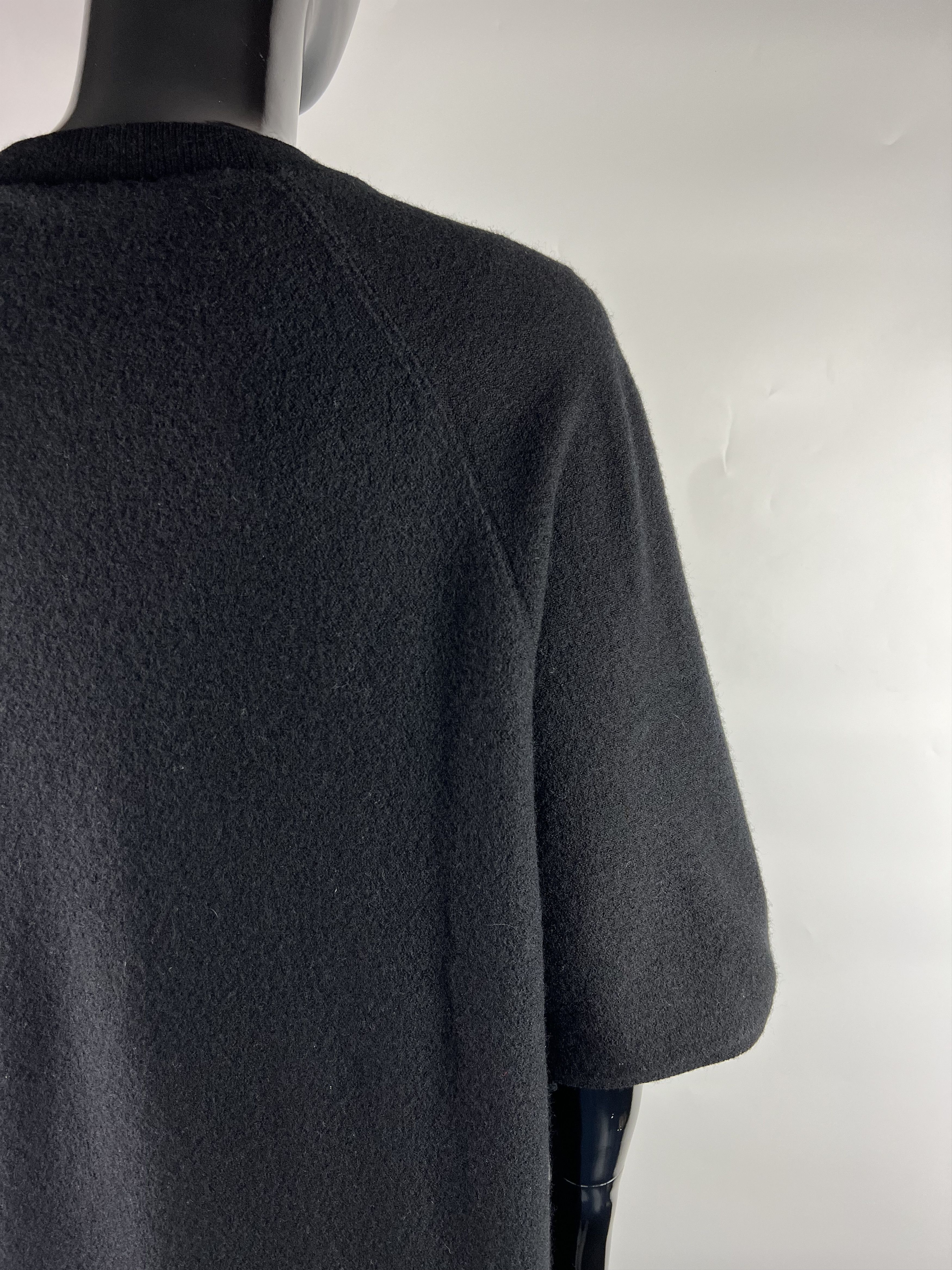 COS 100% Wool Half Sleeve Knee Lenght Dress XS Oversized