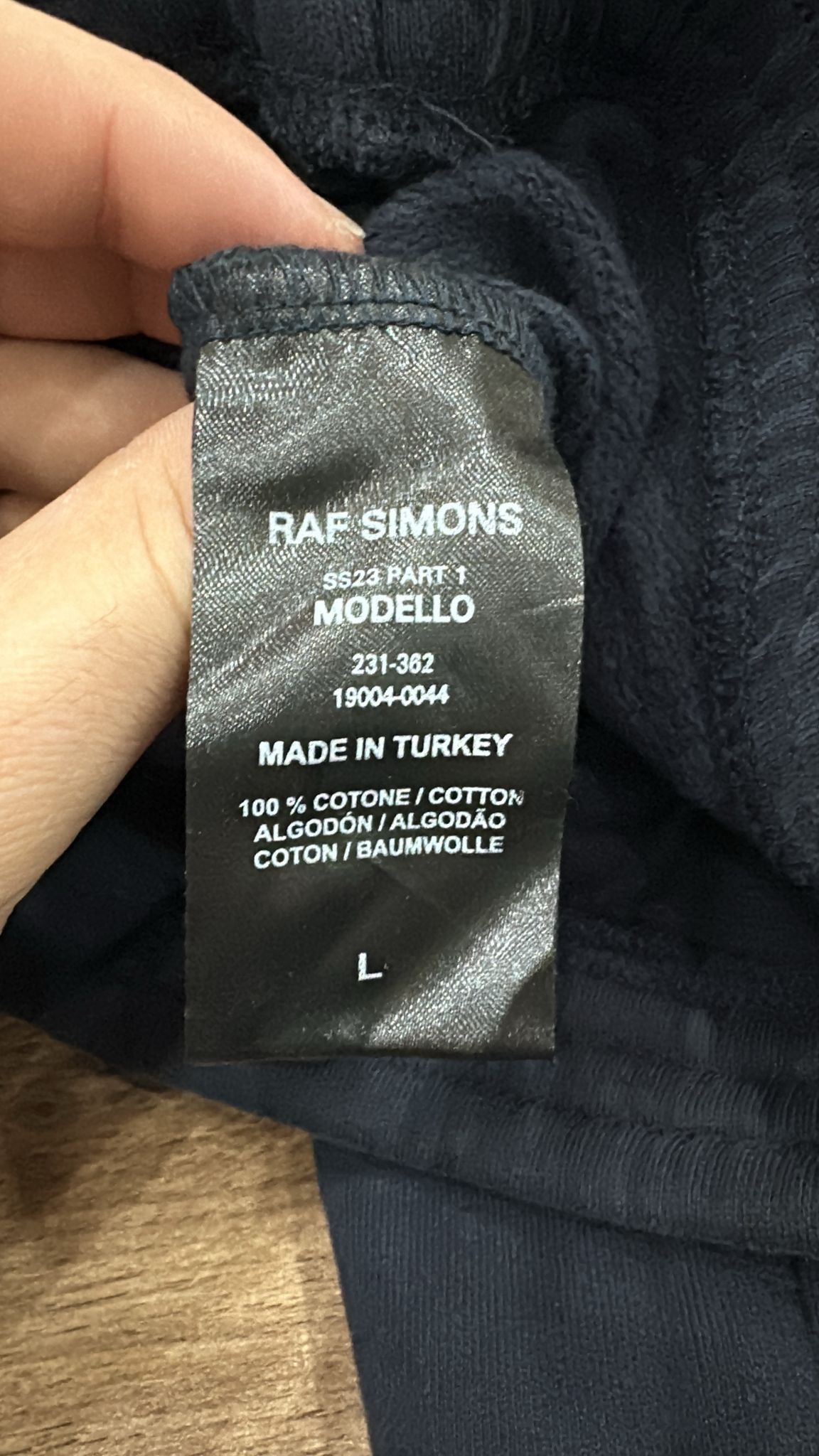 Raf Simons CC000021 Sweatpants & Joggers in Black Size US 34 / EU 50 - 9 Thumbnail