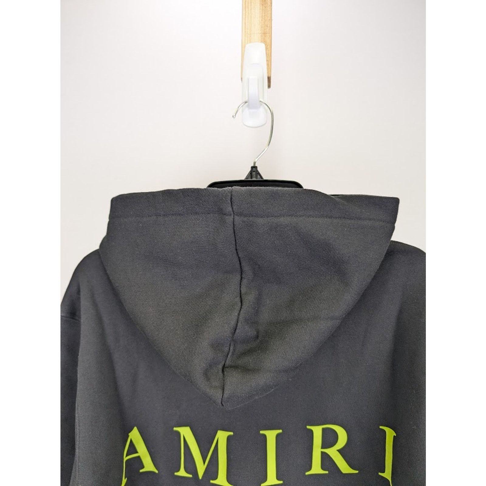 Amiri o1rshd1 Q:2 / MA Logo Hoodie in Black/Lime Size US L / EU 52-54 / 3 - 14 Thumbnail