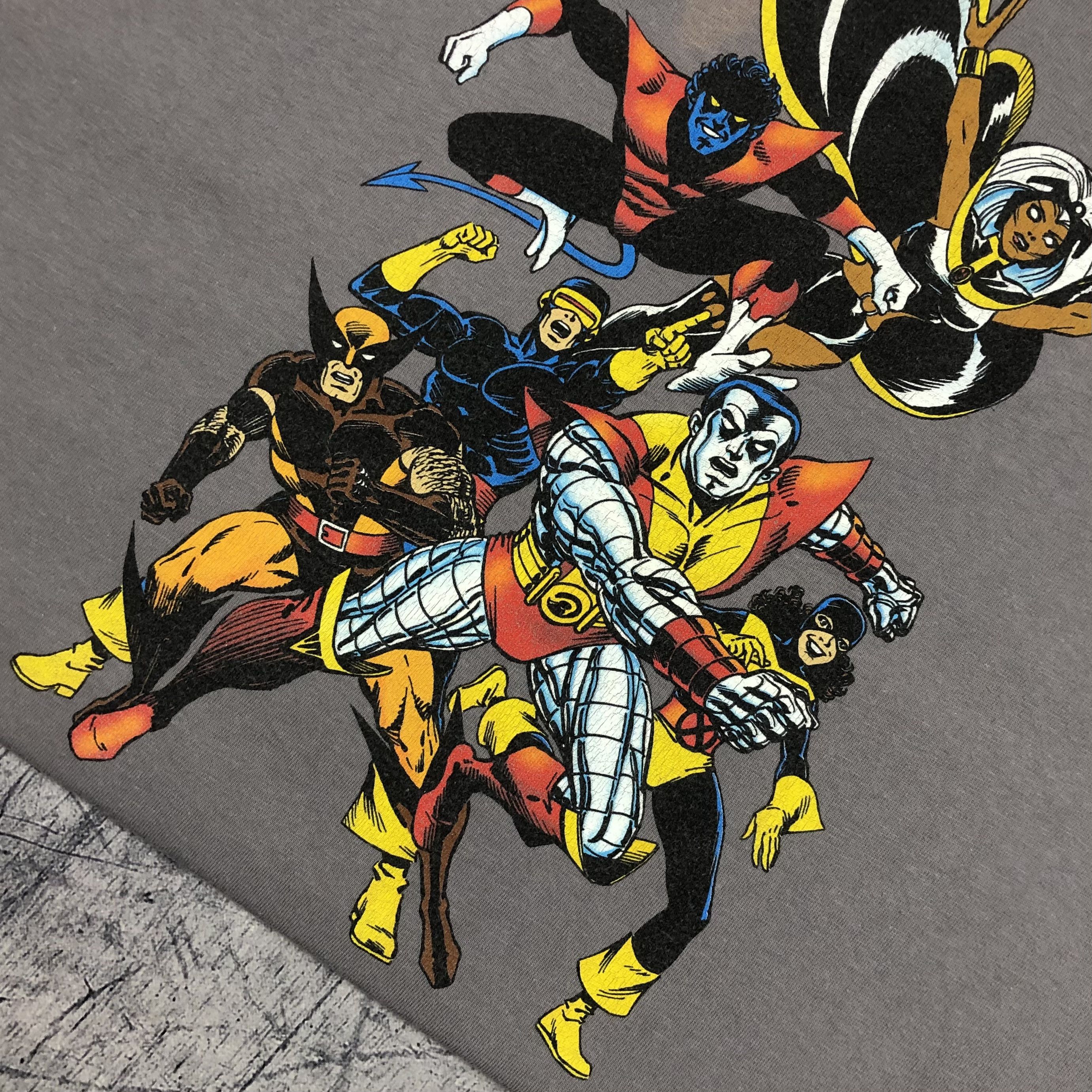 Marvel Comics Y2K Vintage 2003 X-Men Hero’s Marvel Graphitti Rare Tee Size US XL / EU 56 / 4 - 2 Thumbnail