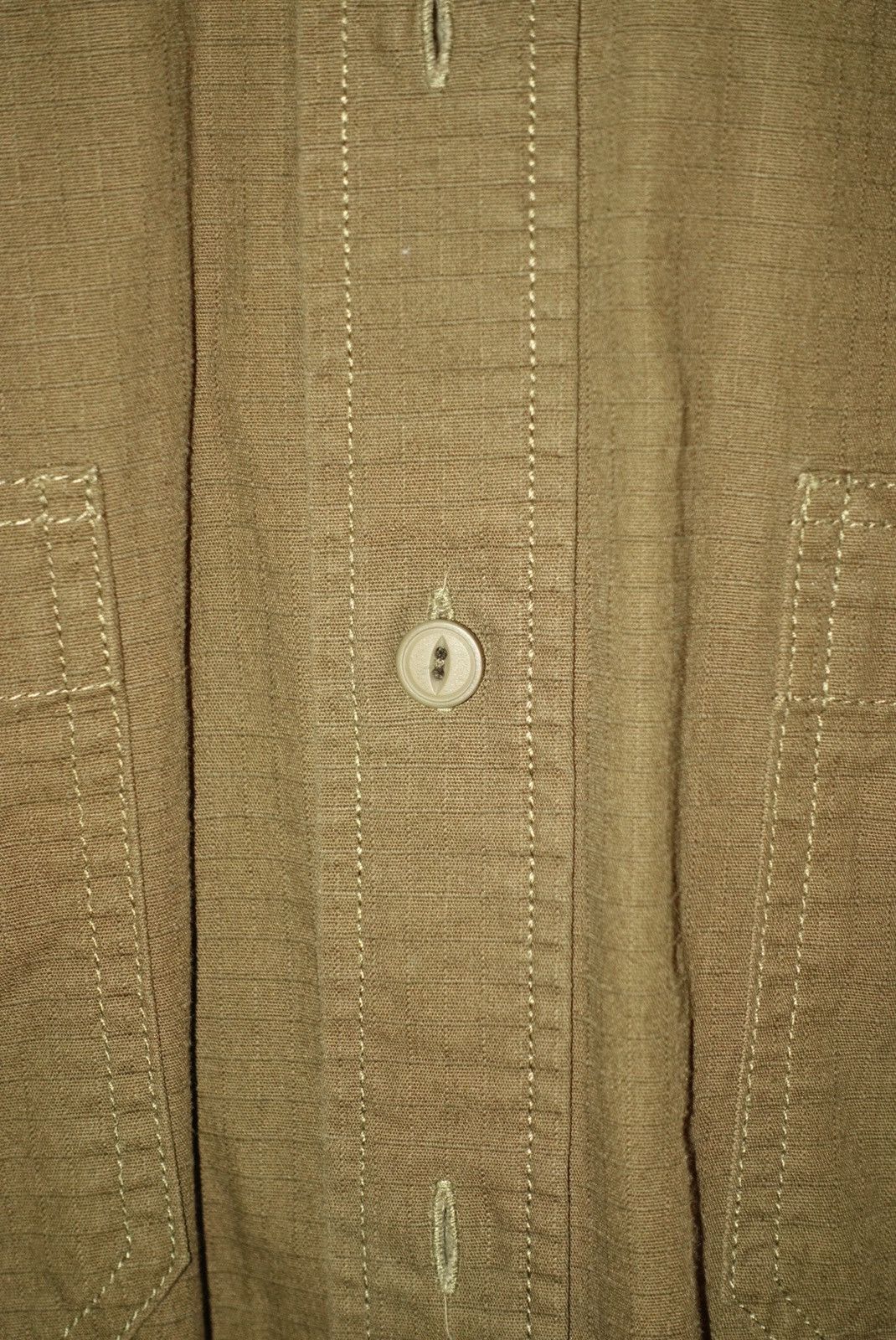 Poler Poler Stuff men’s green button up shirt woven casual fishing Size US L / EU 52-54 / 3 - 4 Thumbnail
