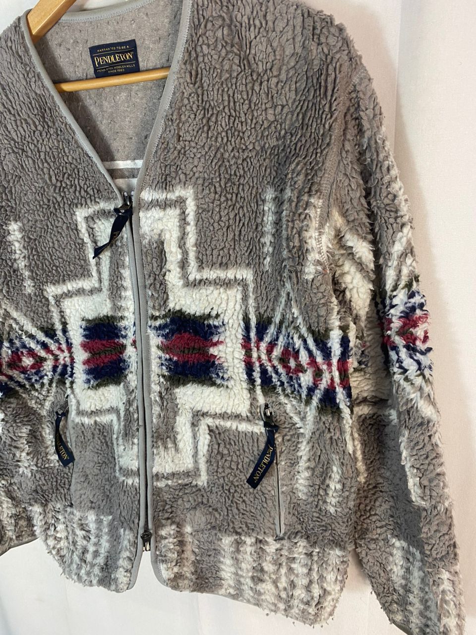 Beams Plus × Native × Pendleton Native American fullprint fleece jacket by Pendleton x beams Size US M / EU 48-50 / 2 - 4 Thumbnail