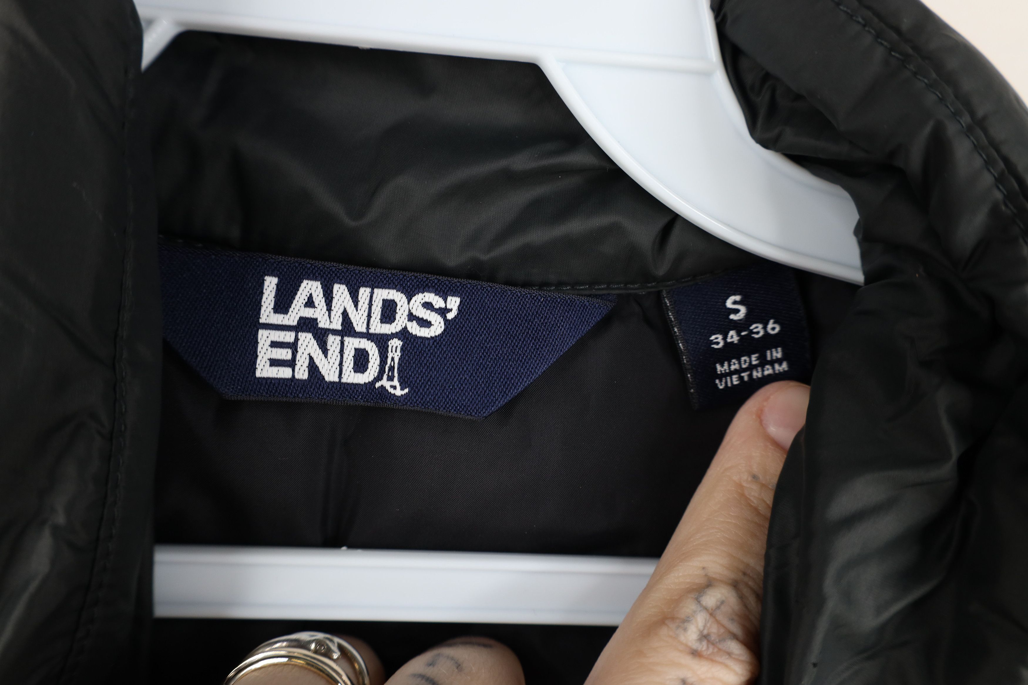 Lands' End Vintage Lands End Duck Down Insulated Puffer Vest Jacket Size US S / EU 44-46 / 1 - 8 Thumbnail