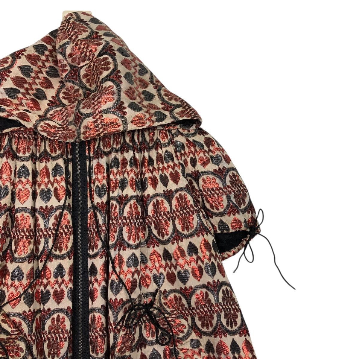 Anna Sui 🔥QUILTED TWEED JACKET DESIGN HOODIE ANNA SUI Size M / US 6-8 / IT 42-44 - 8 Thumbnail