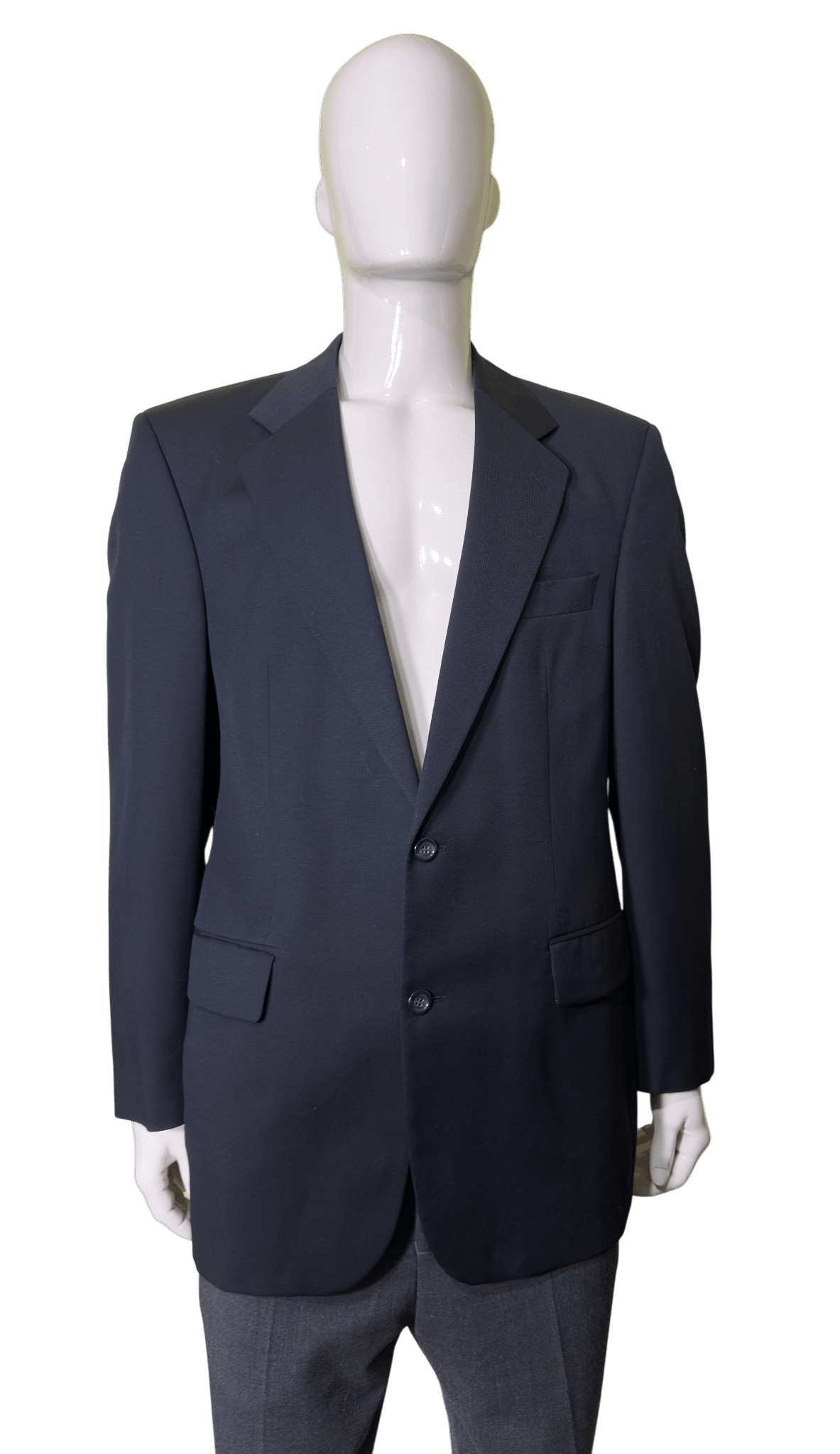 Yves Saint Laurent Black wool blazer Size 52L - 1 Thumbnail