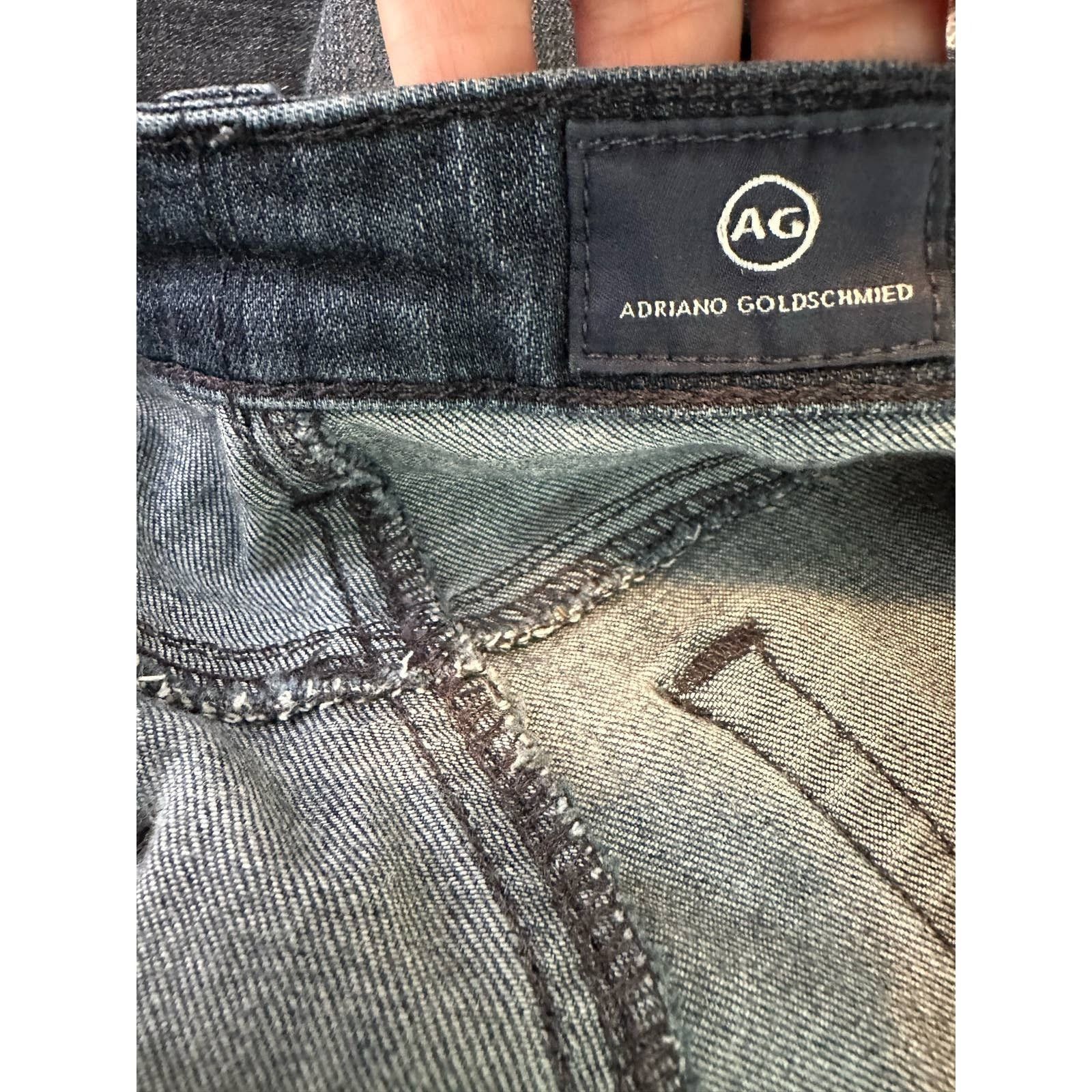 AG Adriano Goldschmied Adriano Goldschmied the legging ankle jeans size 27 Size 27" / US 4 / IT 40 - 3 Thumbnail