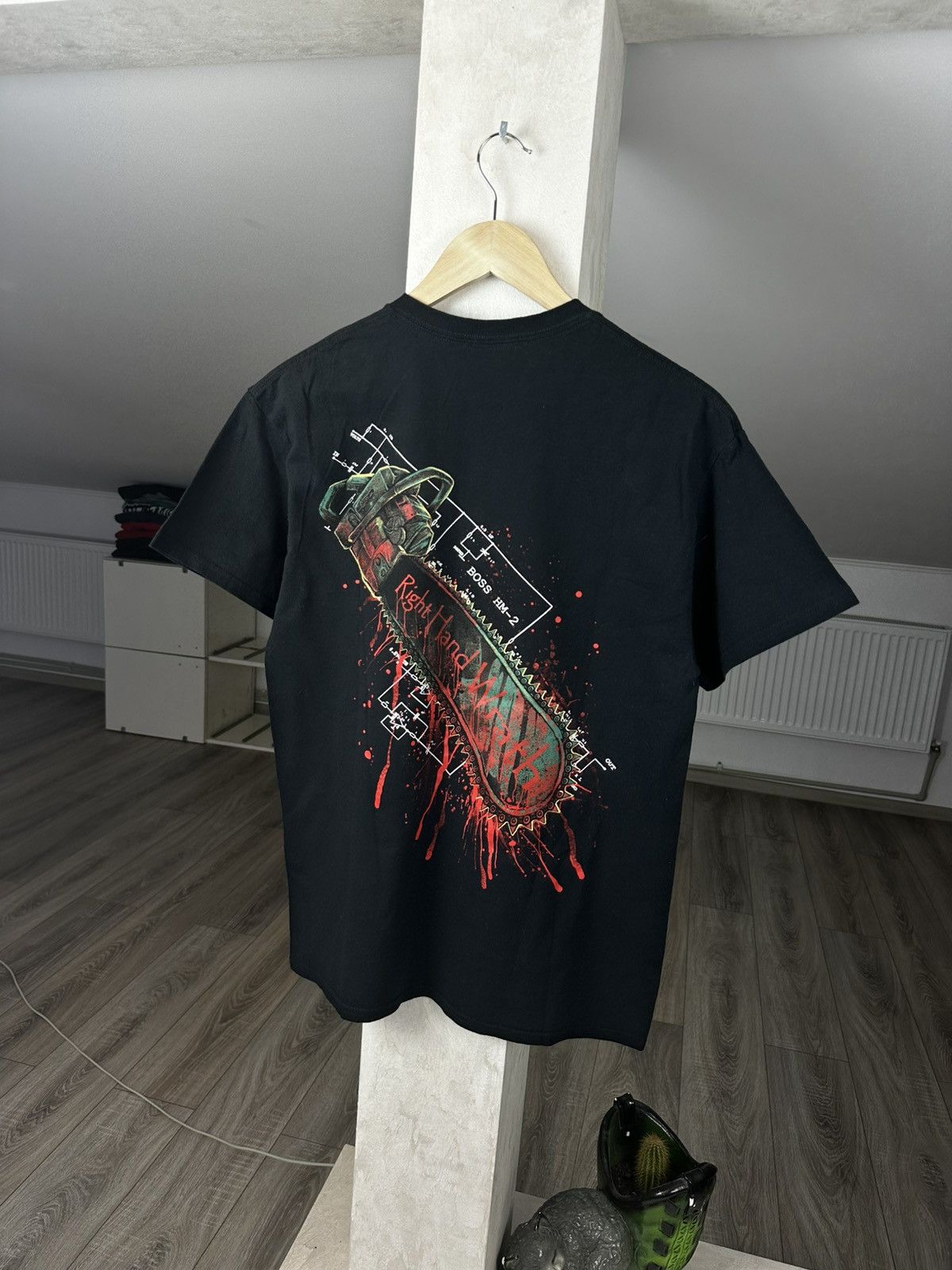Haunted Mound Blood Bath Y2K Tee Black Bloody Wire Bat Tee Size US M / EU 48-50 / 2 - 7 Thumbnail