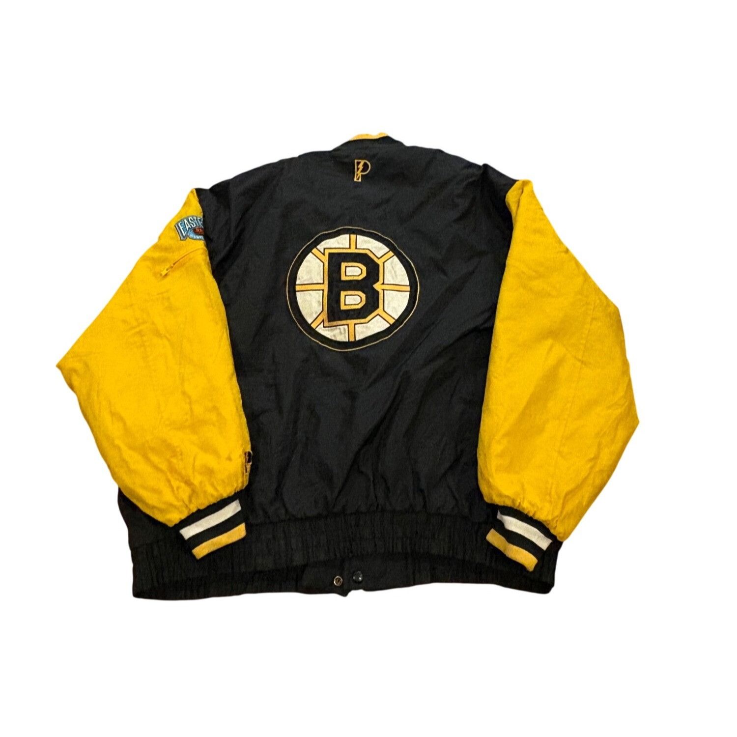 Pro Player Vintage 90s Pro Player Boston Bruins NHL Hockey Reversible J Size US XXL / EU 58 / 5 - 2 Thumbnail