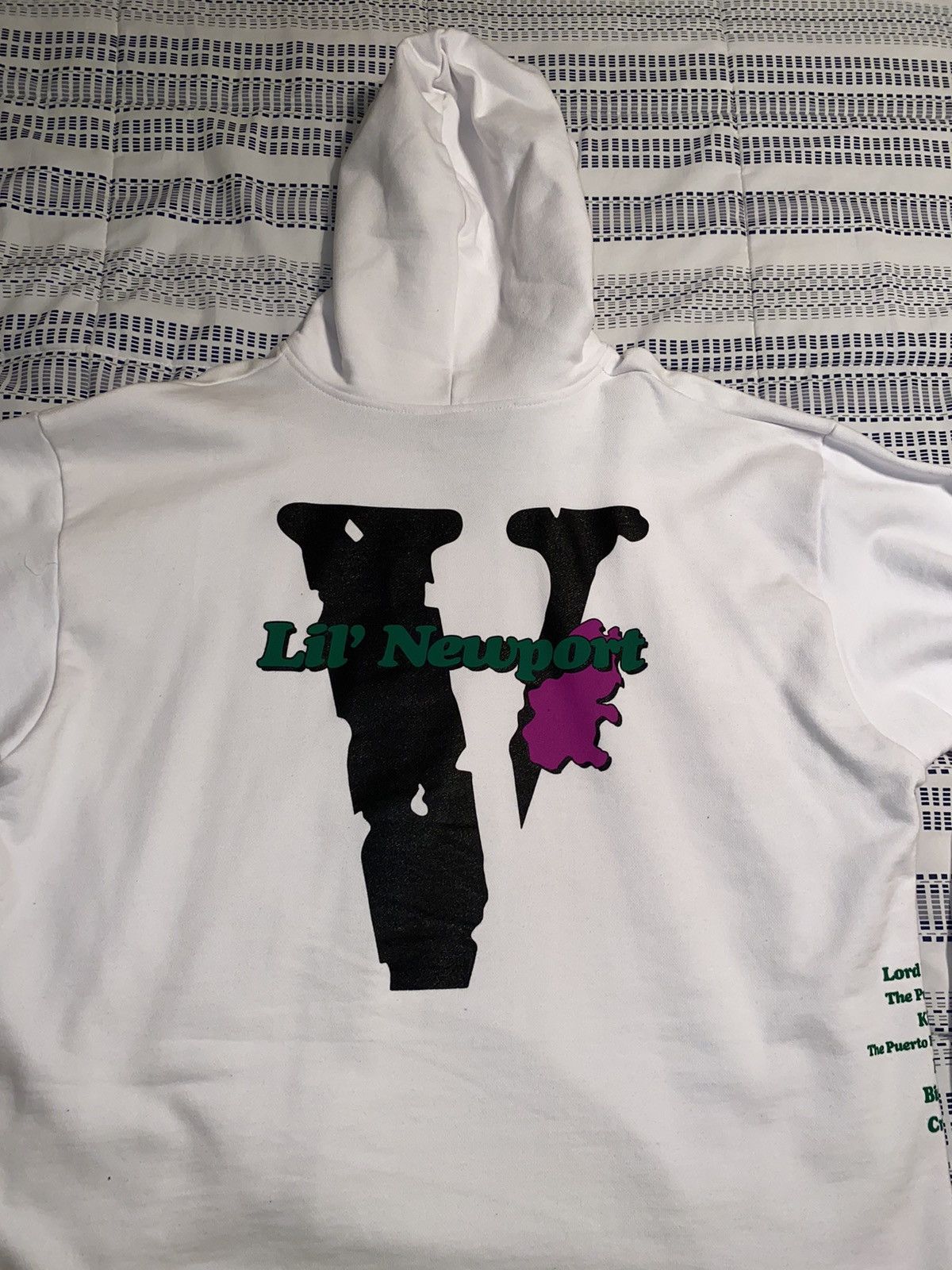 Vlone Vlone Lil Newport Asap Yams Hoodie Size US XXL / EU 58 / 5 - 4 Thumbnail