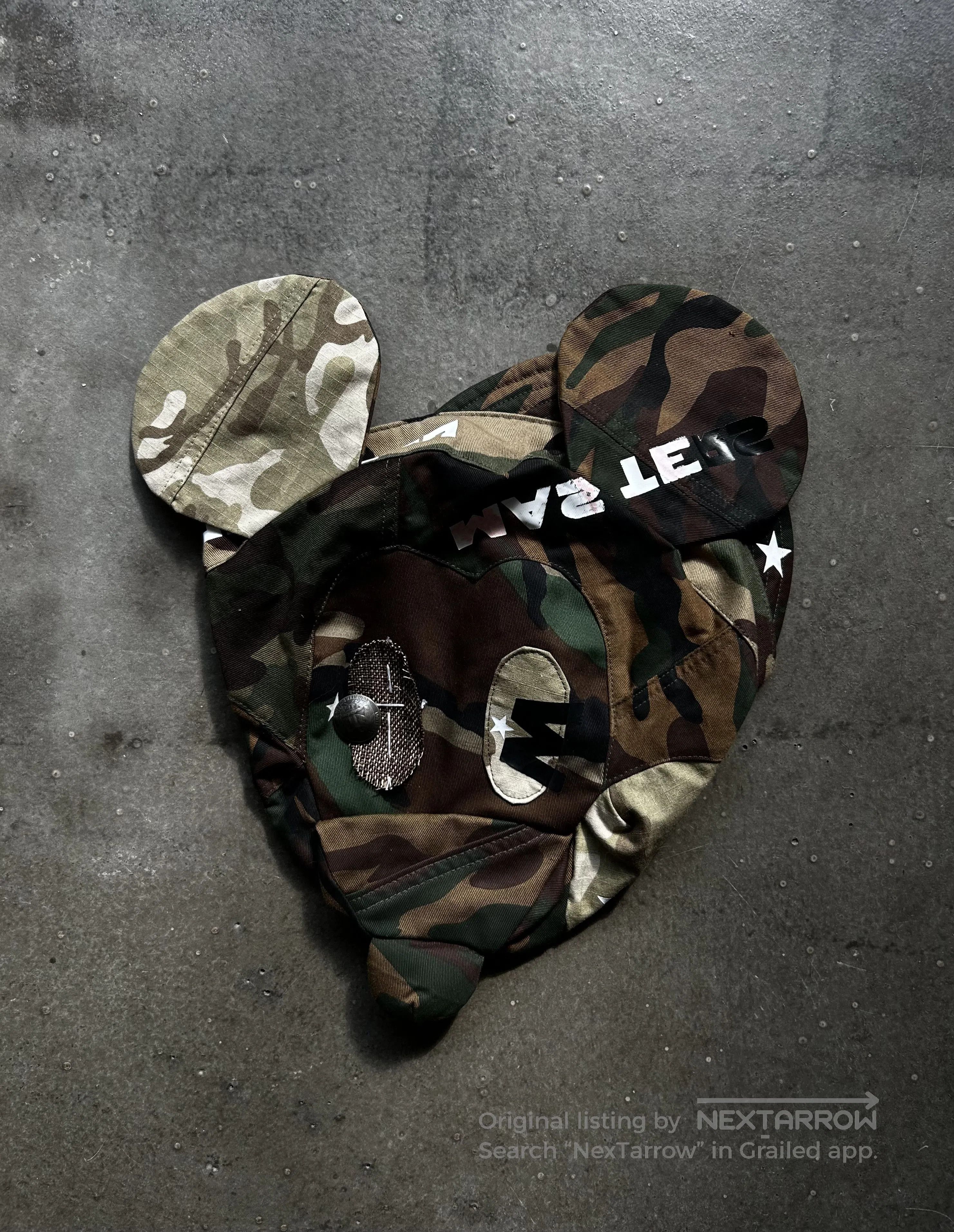 Nozomi Ishiguro NOZOMI ISHIGURO 10s Deconstructed Mickey Hat. Size ONE SIZE - 4 Thumbnail