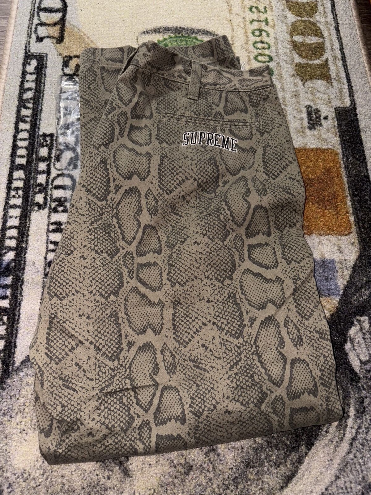 Supreme Snake Print Chino Pant サイズ30 Supreme Snake Print Chino