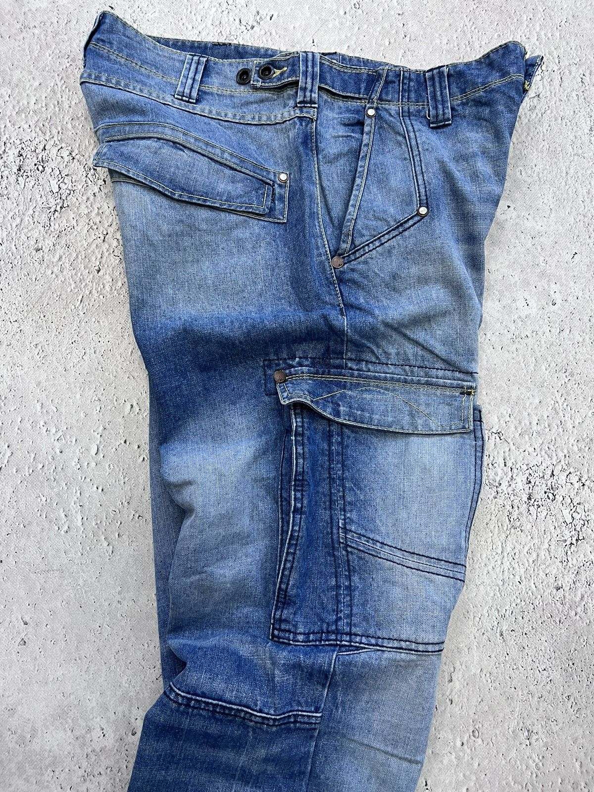 Japanese Brand × Junya Watanabe Vintage Junya Watanabe Style Japanese Archive Cargo Pants Size US 34 / EU 50 - 9 Thumbnail