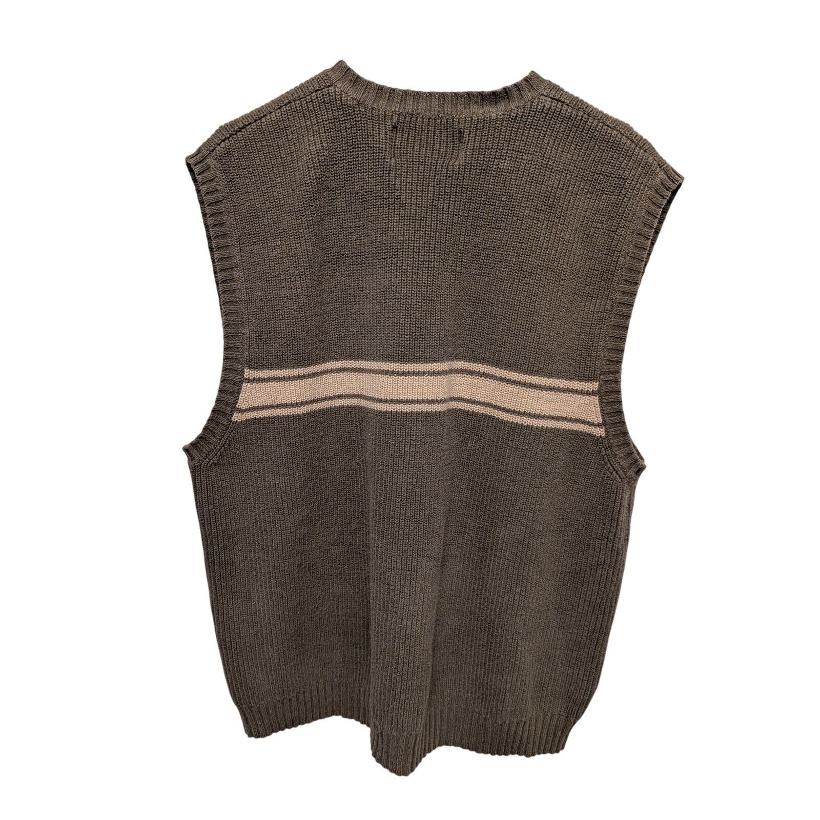 G.H. Bass & Co. Vintage G.H. Bass Sweater Vest Ramie Cotton Oversized Y2K Size US L / EU 52-54 / 3 - 2 Thumbnail