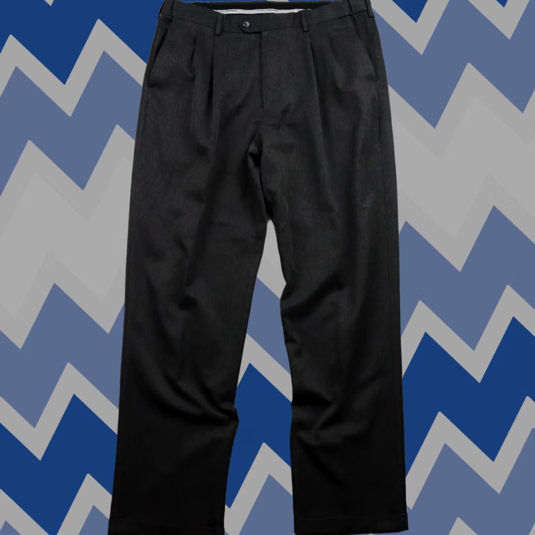 Perry Ellis Perry Ellis Portfolio Dress Pants Mens 38x34 Formal Cuffed Pleated Gray Size US 38 / EU 54 - 1 Thumbnail