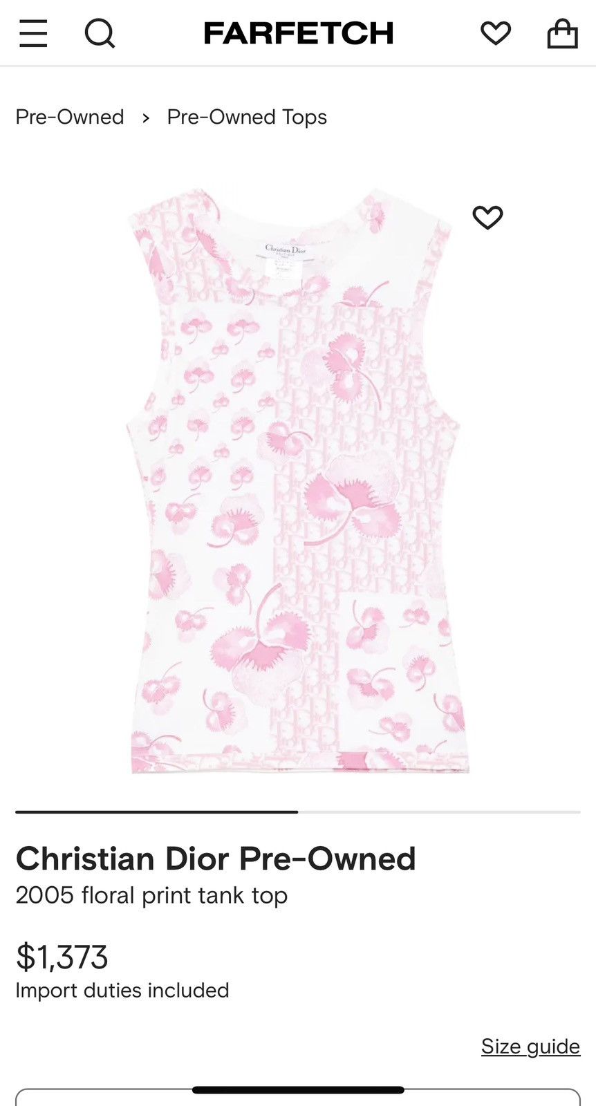 Dior Christian Dior Galliano 2005 Vintage monogram tank top Size M / US 6-8 / IT 42-44 - 6 Thumbnail