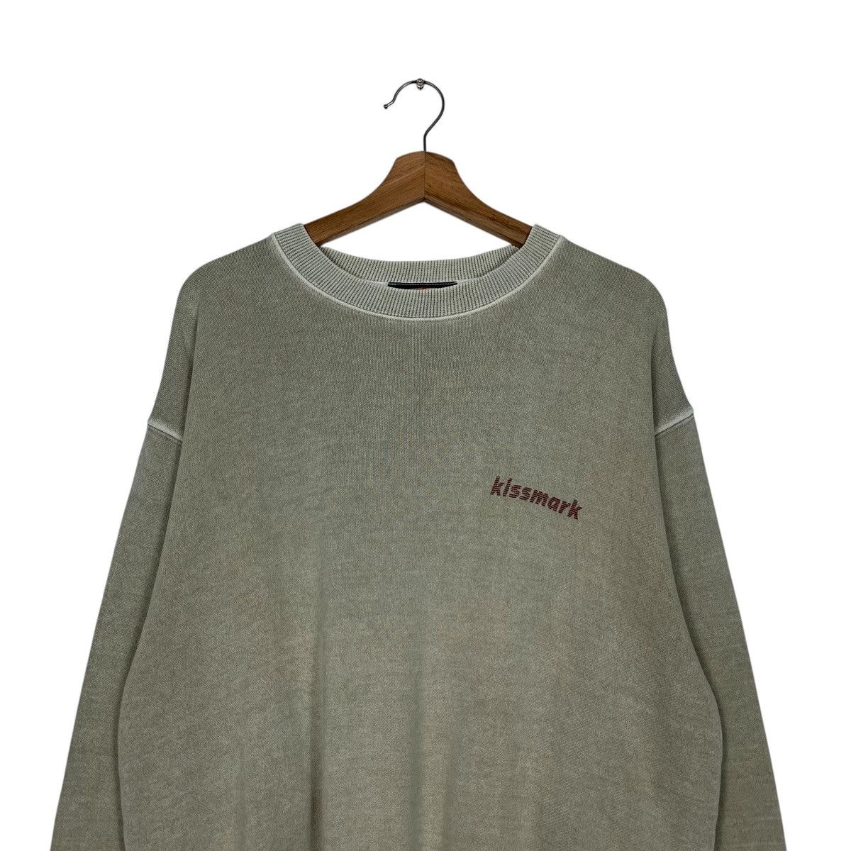 Japanese Brand Vintage KISSMARK Big Logo Crewneck Sweatshirt #2636-C118 Size US S / EU 44-46 / 1 - 4 Thumbnail