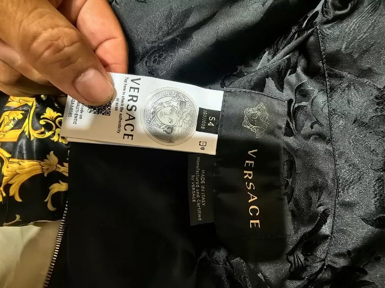 Versace Versace Jacket, jacket, cotton top Size US XXL / EU 58 / 5 - 7 Thumbnail