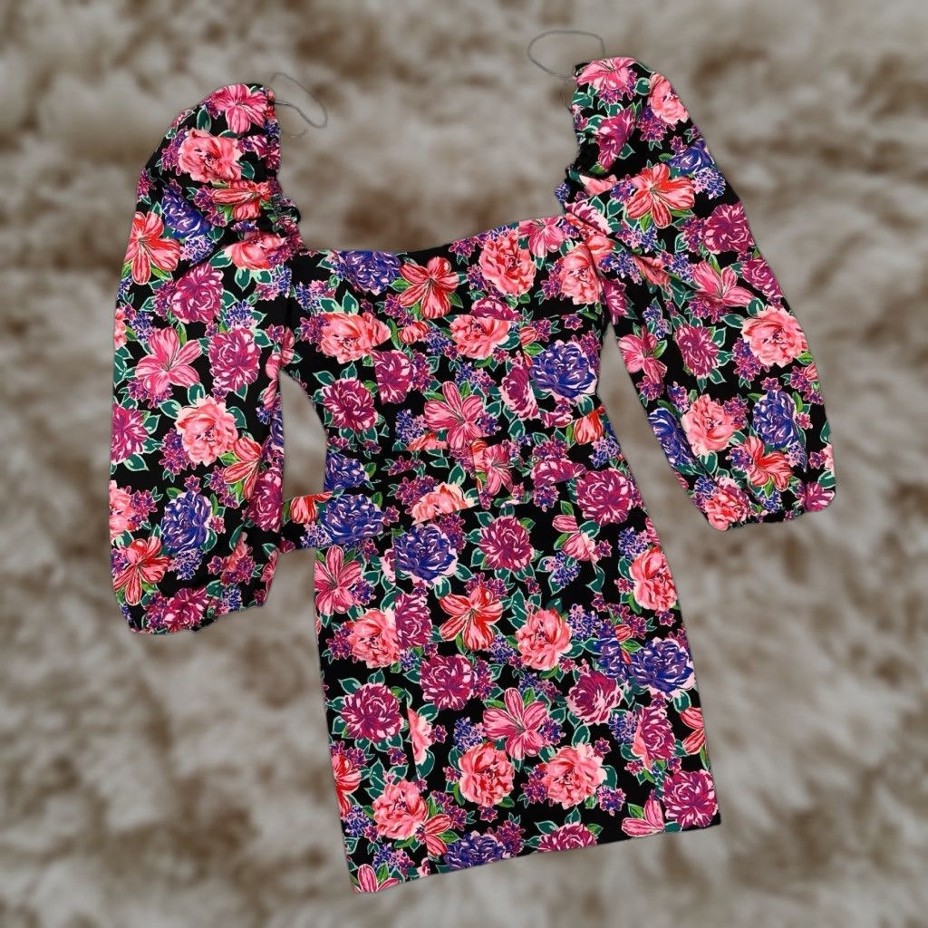pink maxi dress casual Pink Floral Cotton Smocked Maxi Dress - Casual Dresses