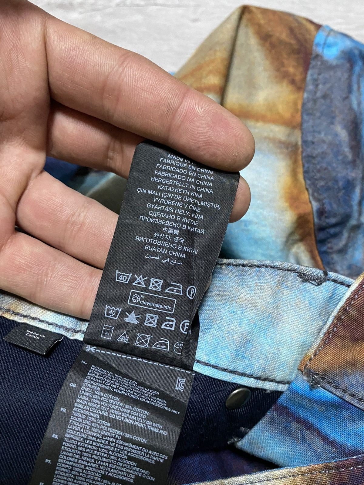 G-Star × Pharrell G-Star Pharrell Williams Jupiter Camouflage Print Biker Pant Size US 31 - 6 Thumbnail