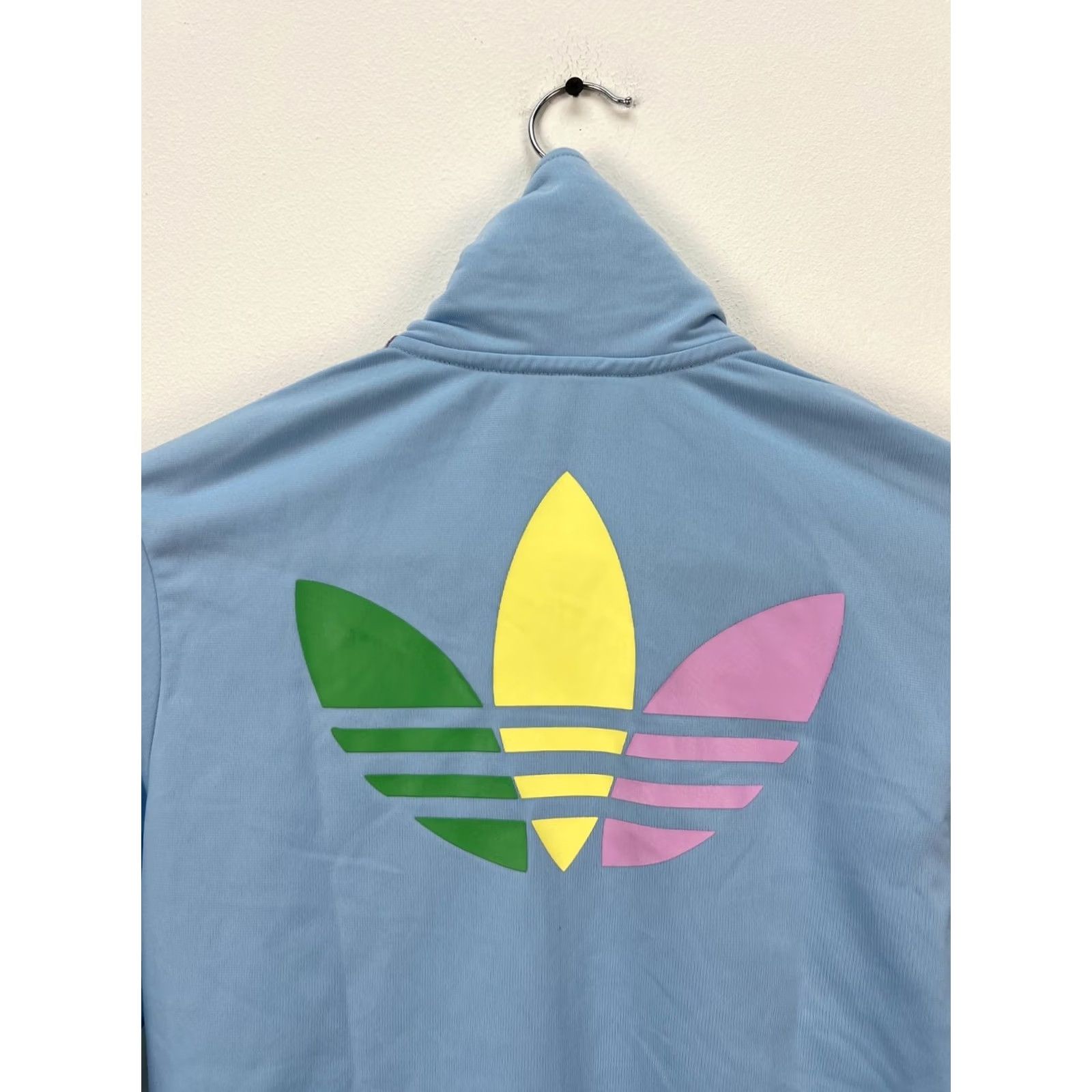 Adidas Vintage adidas Grun Track Top Jacket Light Blue Zip Up Womens XS 8, Light blue, Vintage, adidas Originals, Track Top, Womens, XS Size XS / US 0-2 / IT 36-38 - 4 Thumbnail