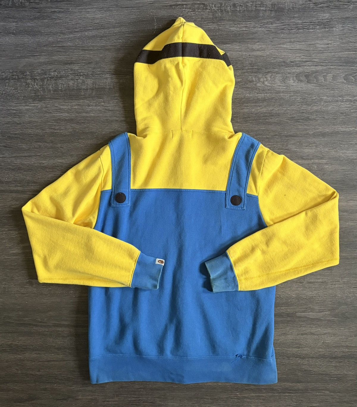 Bape **RARE** Bape x Minion Full Zip Hoodie Size US XL / EU 56 / 4 - 3 Thumbnail