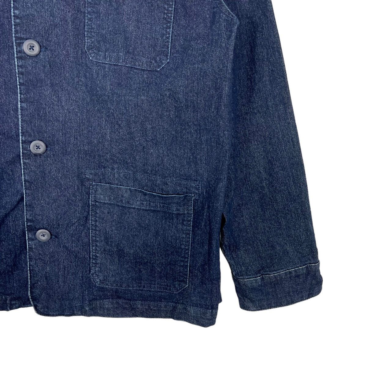 Japanese Brand 🔥 YOUTILITY DENIM WORK CHORE JACKET Size US L / EU 52-54 / 3 - 5 Thumbnail