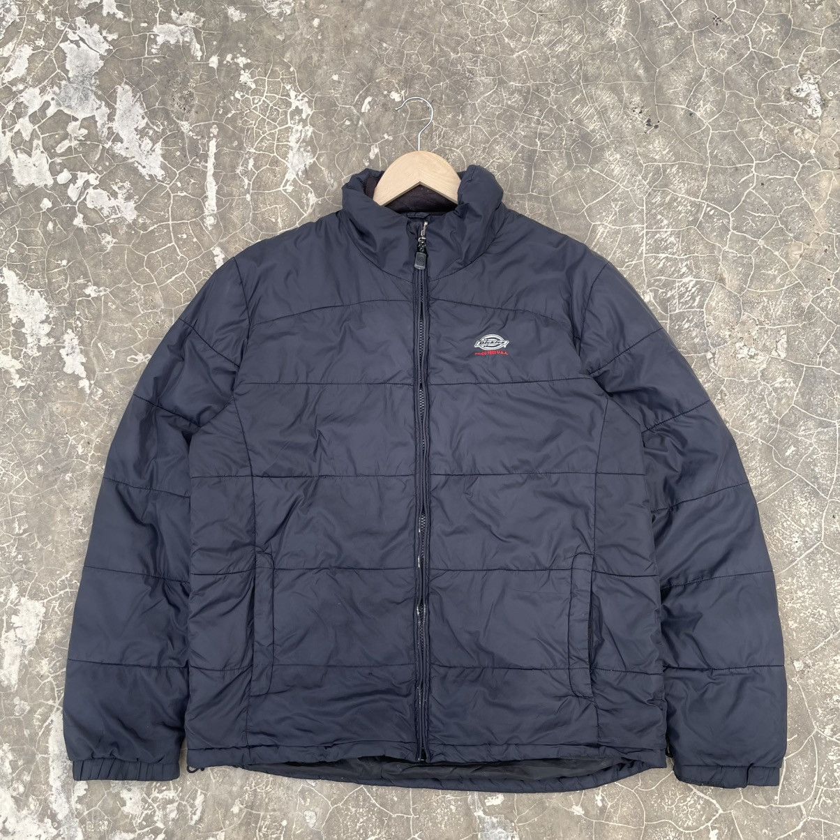 Dickies Dickies Black Puffer Jacket with Embroidery Logo Size US L / EU 52-54 / 3 - 1 Thumbnail