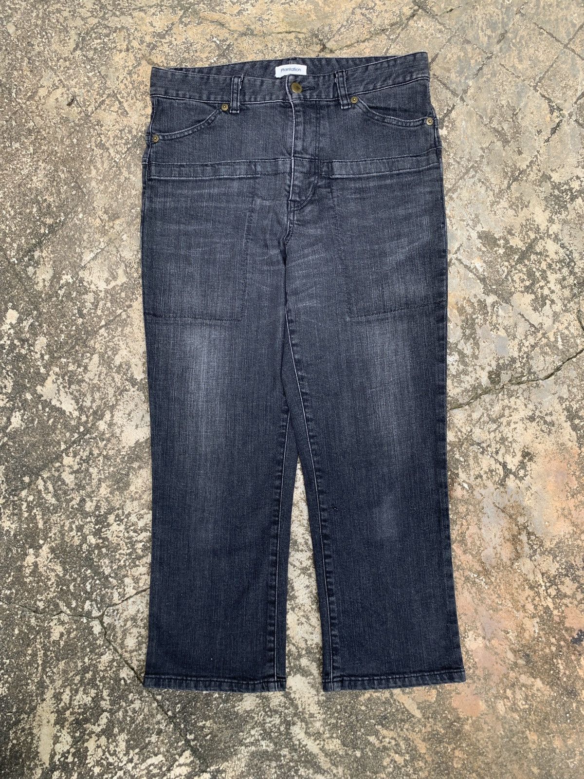 Issey Miyake × Japanese Brand × Vintage 2000s Plantation by Issey Miyake Buckle Back Stretchy Pants Size 30" / US 8 / IT 44 - 1 Thumbnail