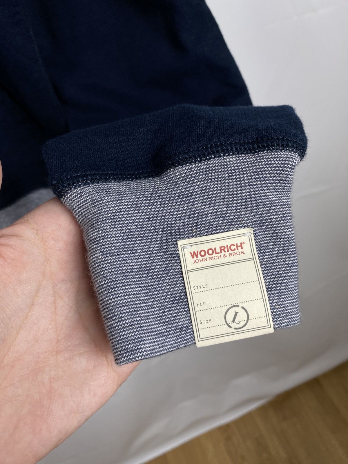 Woolrich Woolen Mills Woolrich Full Zip Jumper Big Logo Cotton Men size L Size US L / EU 52-54 / 3 - 6 Thumbnail