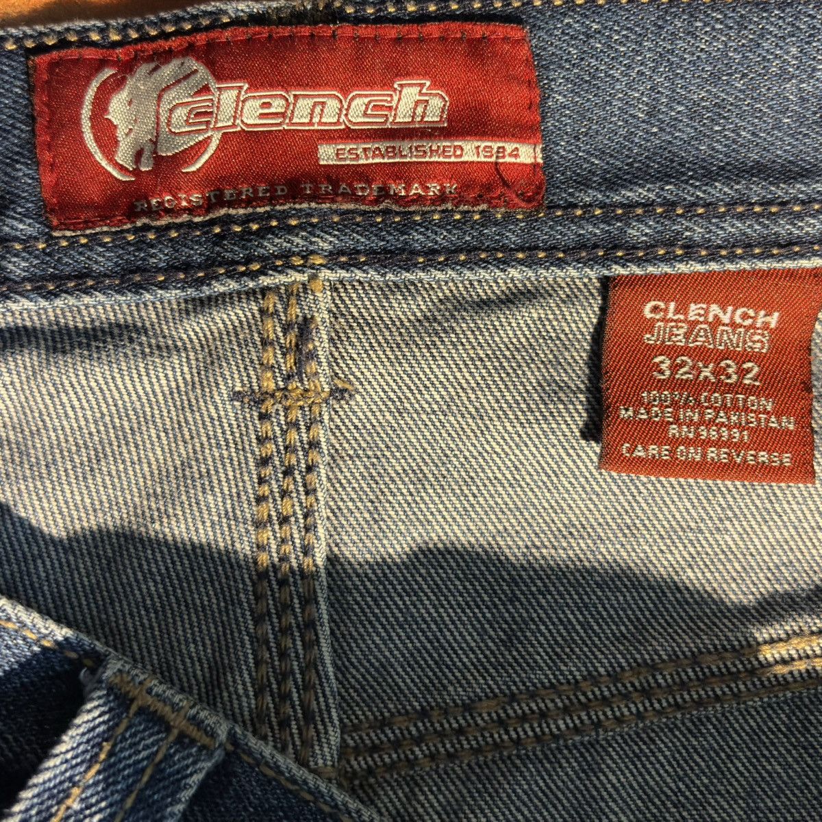 Clench High Waist Clench Wide Leg Jeans Size US 32 / EU 48 - 3 Thumbnail