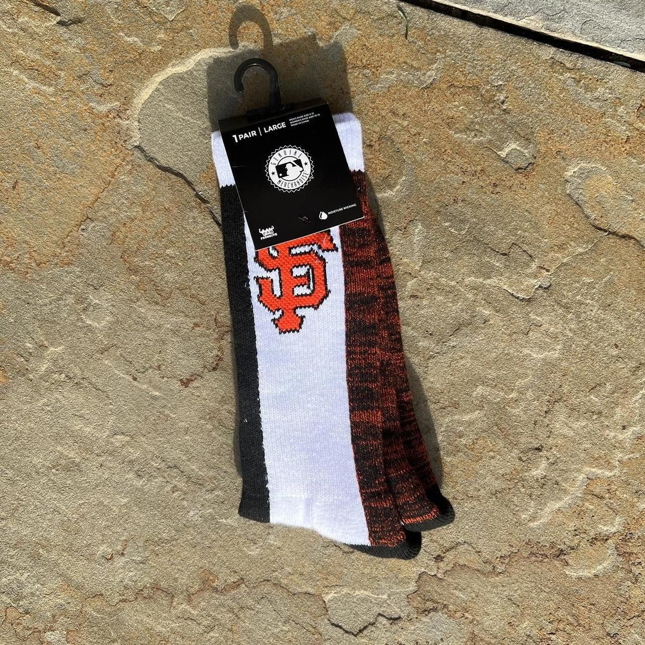 MLB NWT San Francisco Giants MLB Socks Size ONE SIZE - 1 Thumbnail