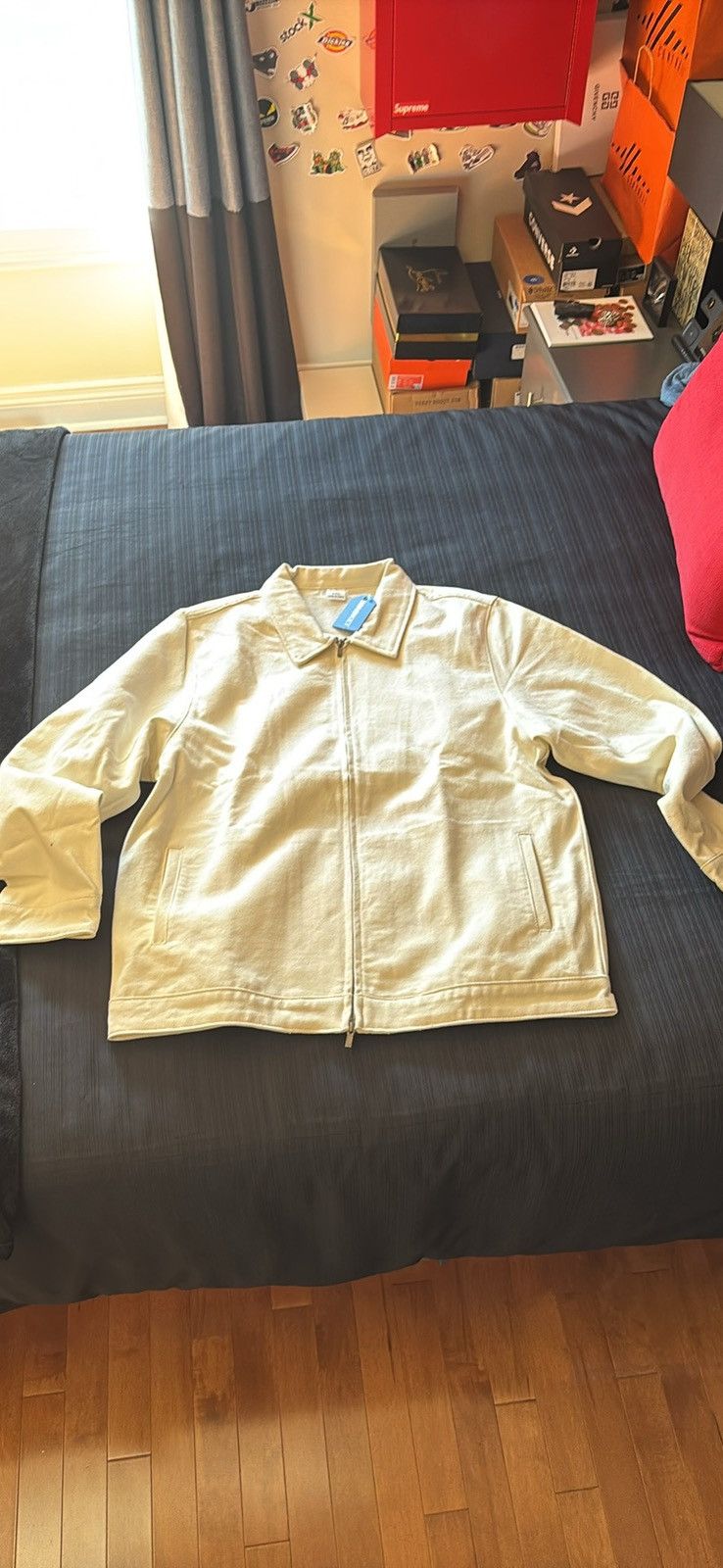 Market Market X Garden Denim Jacket Size US XXL / EU 58 / 5 - 2 Thumbnail