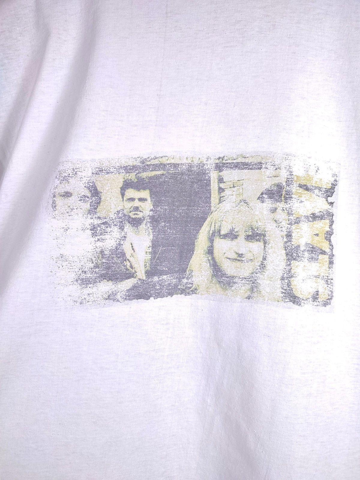 Band Tees 90s Vintage Slave Rock Band Distressed Sleeveless T-Shirt Size US L / EU 52-54 / 3 - 9 Thumbnail