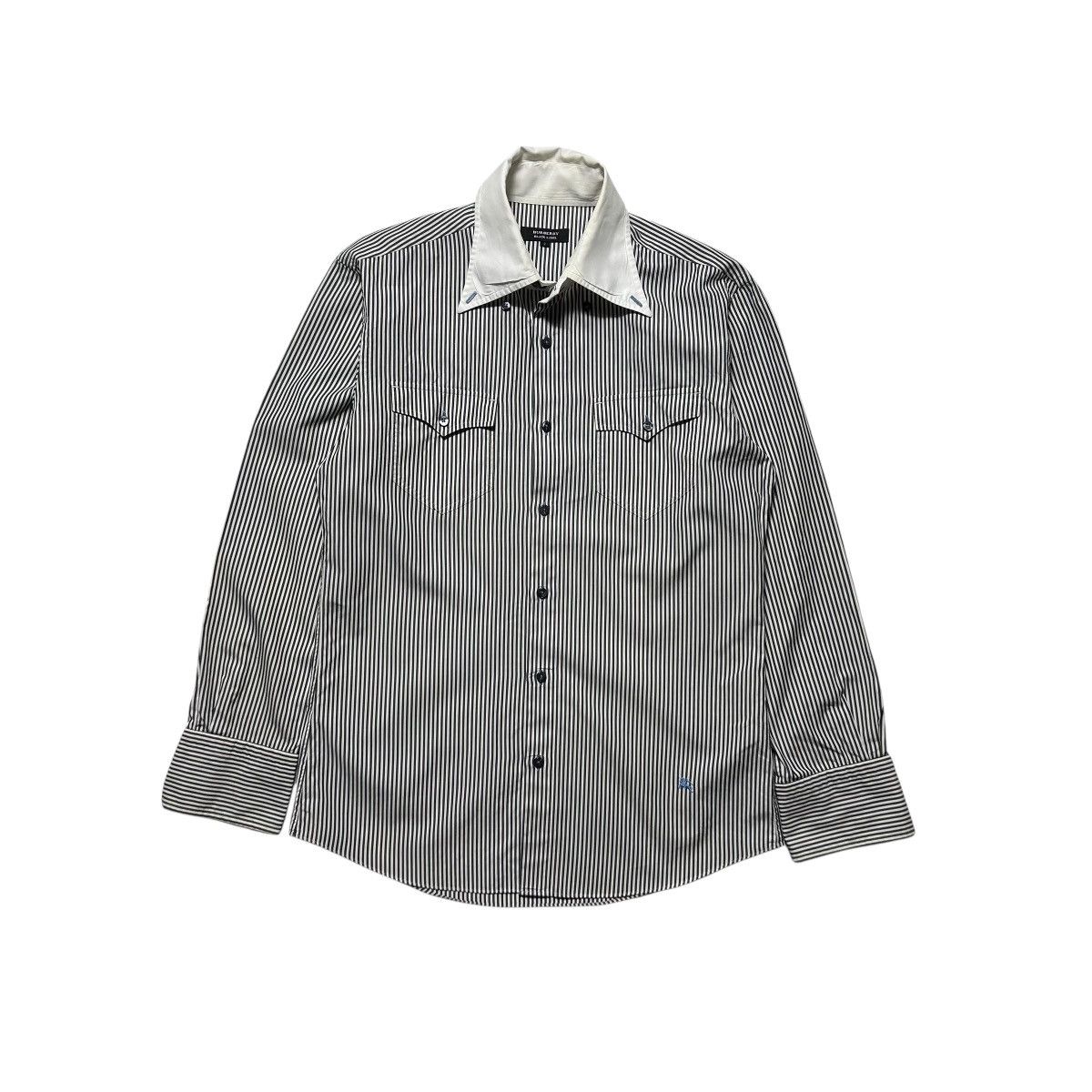 Burberry × Designer 2000s Burberry Black Label Digital Camo Shirt