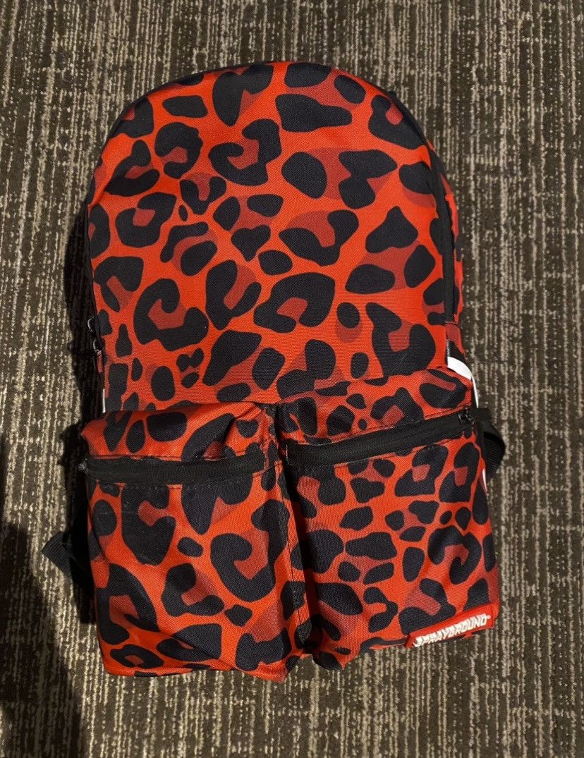Sprayground differianal Red Leopard