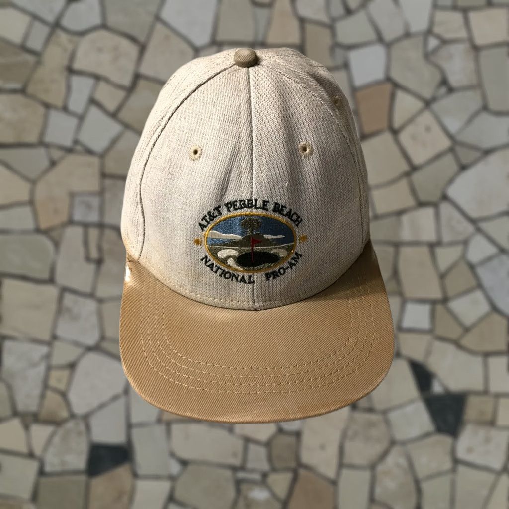 Imperial AT&T Pebble Beach National Pro-Am Hat 1997 official with staff badge Size ONE SIZE - 1 Thumbnail