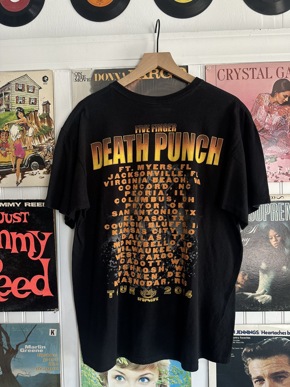 Anvil Five Finger Death Punch tee Size US L / EU 52-54 / 3 - 4 Thumbnail