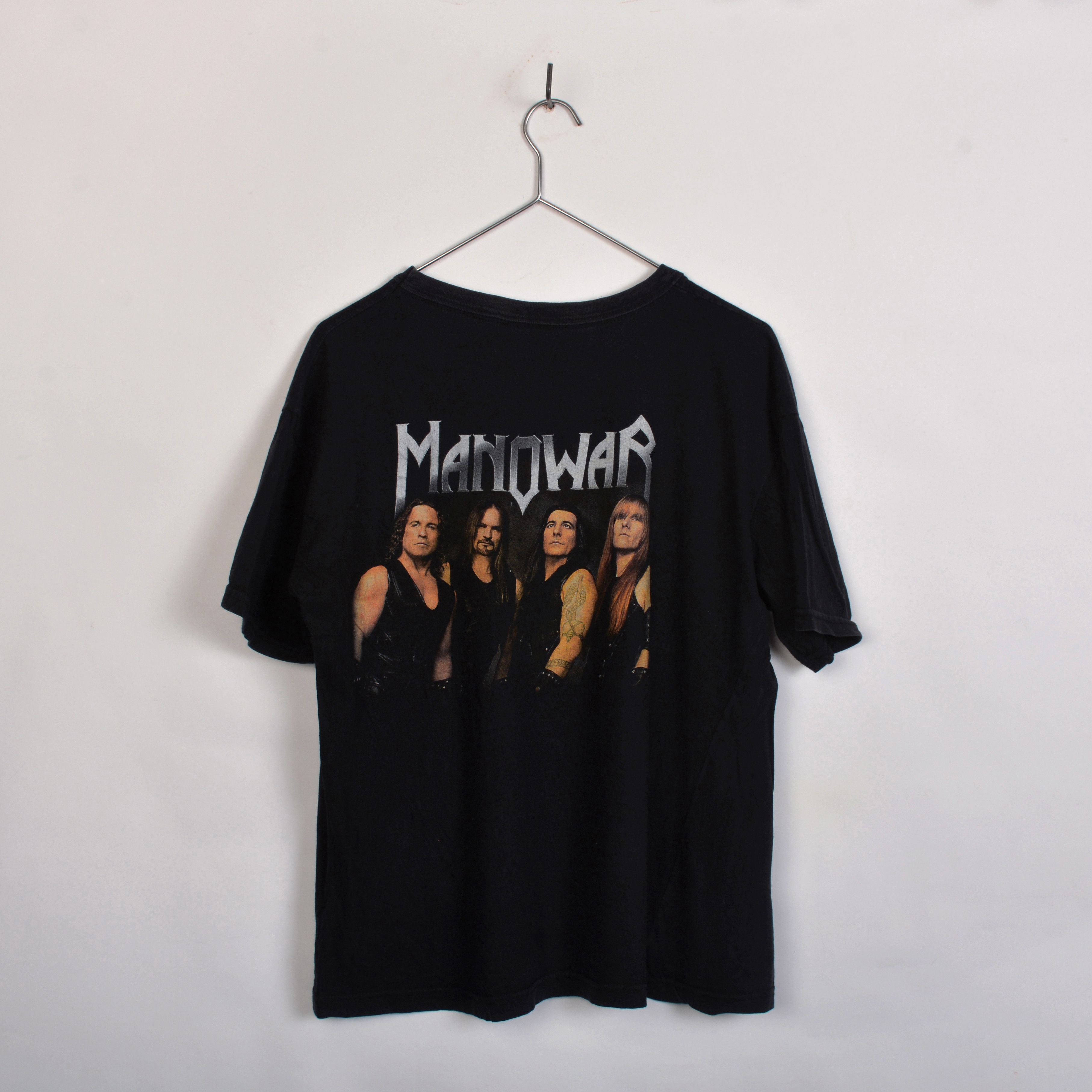 Vintage Vintage T-shirt printed Manowar Gods of War 2000 (1018) Size US S / EU 44-46 / 1 - 2 Thumbnail