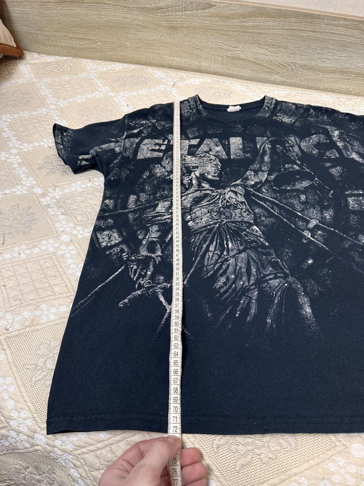 Band Tees 🔥 Rare Vintage Metallica And Justice For All Graphic T-shirt Size US L / EU 52-54 / 3 - 9 Thumbnail