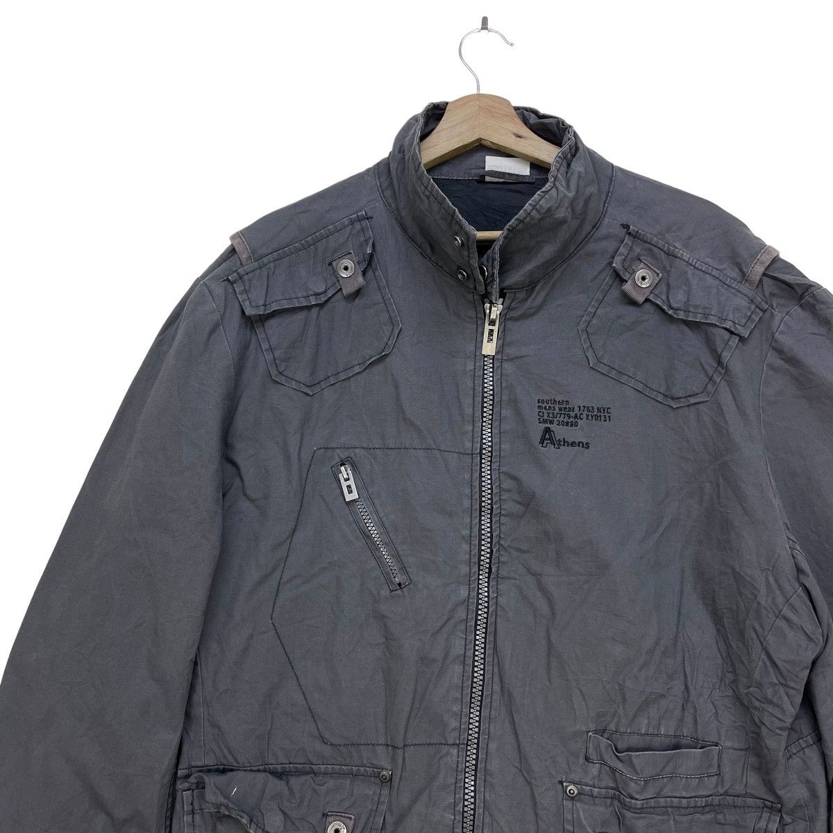 Issey Miyake × Japanese Brand Japanese Brand Southern Double Elbow Menswear Parachute Size US M / EU 48-50 / 2 - 3 Thumbnail