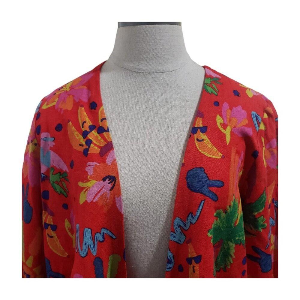 Designer CT1686 Maison d'Amelie Tie front Shrug M Size M / US 6-8 / IT 42-44 - 2 Thumbnail