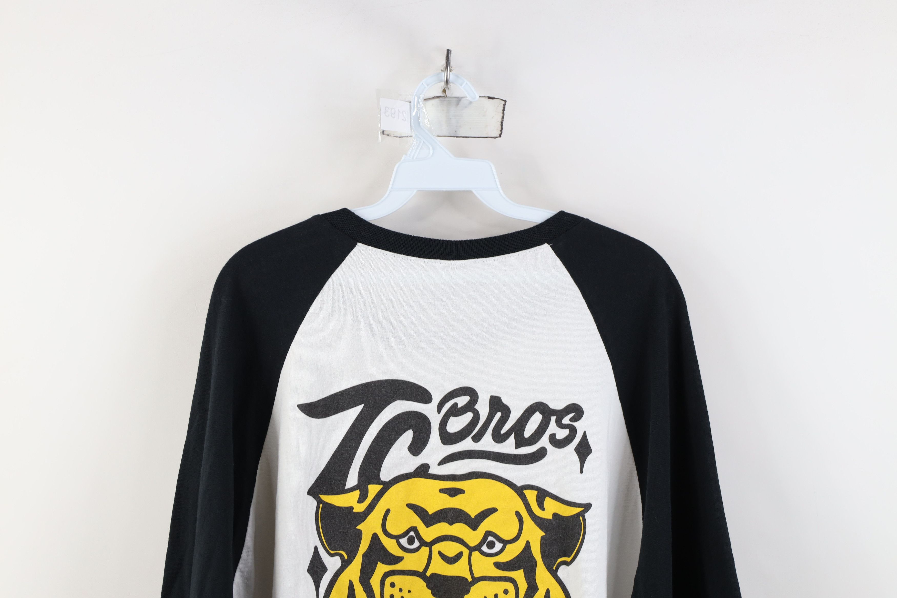 Vintage TC Bros Tiger Motorcycle Parts 3/4 Sleeve Raglan T-Shirt Size US XXL / EU 58 / 5 - 12 Thumbnail
