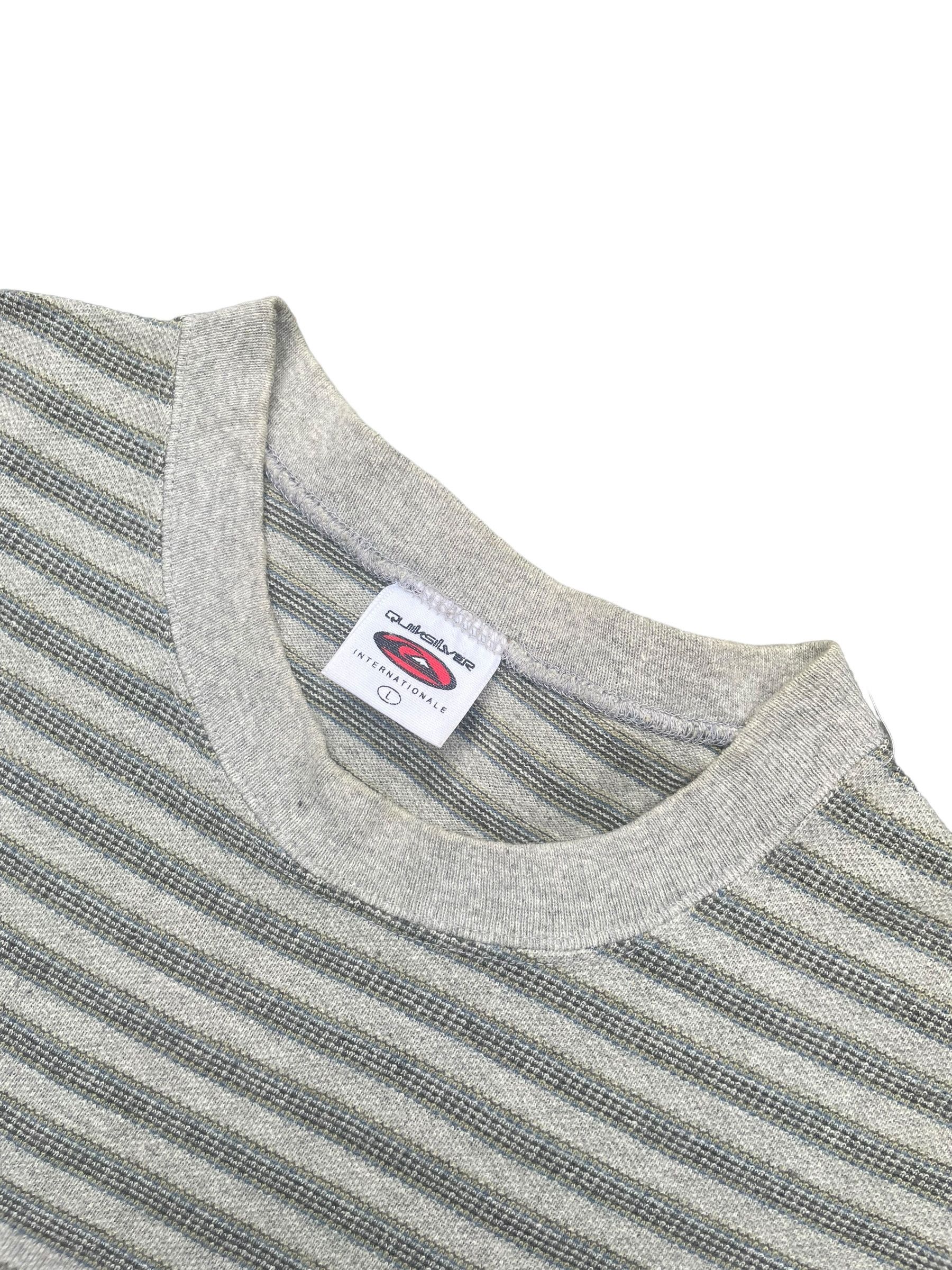 Quiksilver Vintage Quiksilver Stripes Tshirt Size US L / EU 52-54 / 3 - 3 Thumbnail