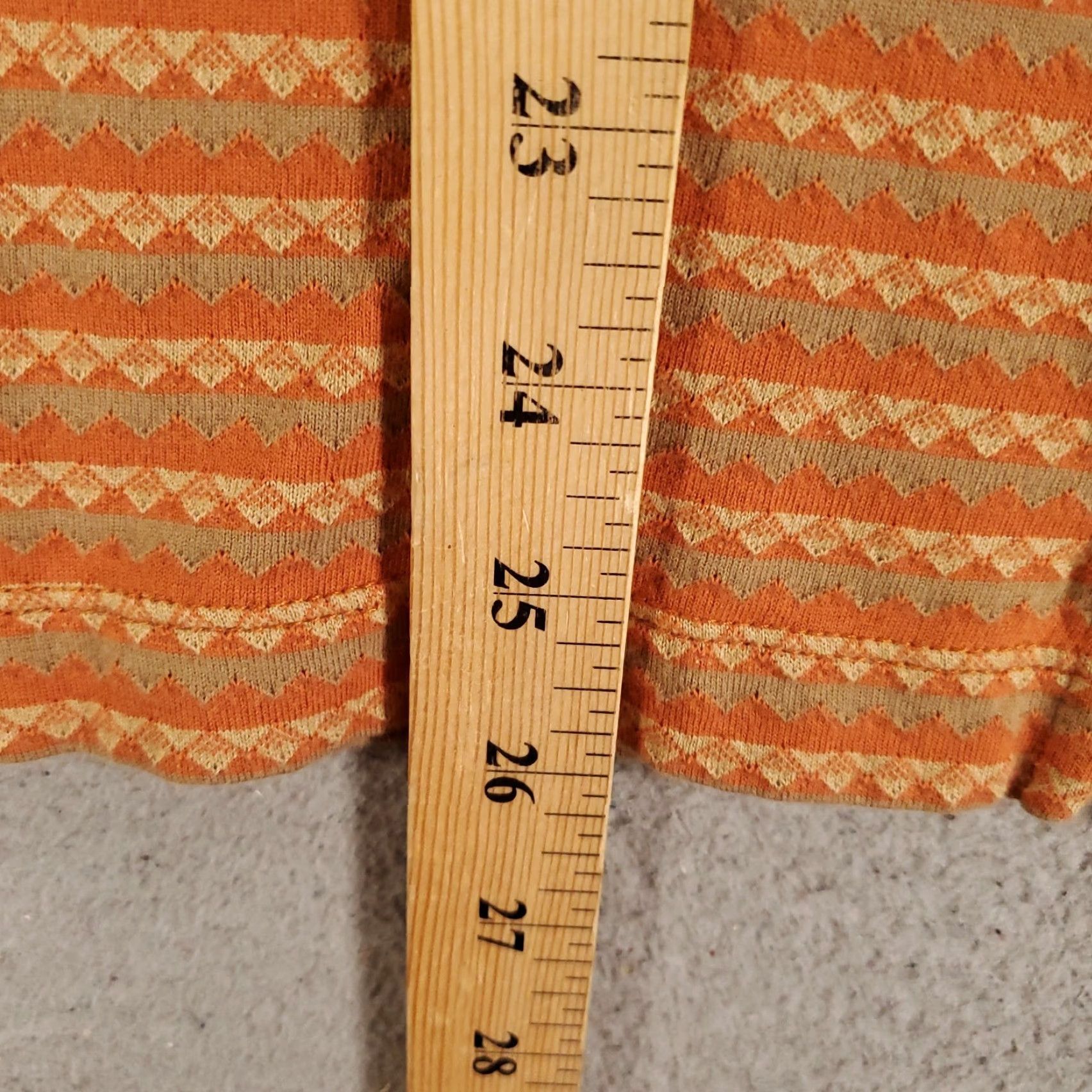 Howler Brothers Howler Brothers Polo Shirt Mens S Orange Geometric Southwest Pearl Snap Size US S / EU 44-46 / 1 - 2 Thumbnail