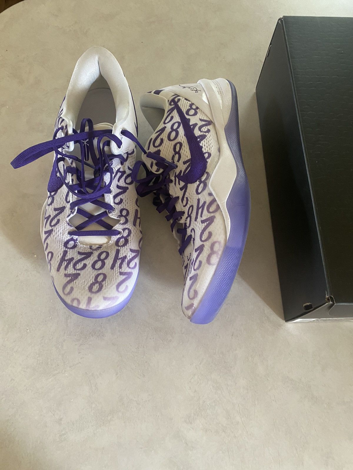 Nike Kobe 8 “Court Purple” Size US 11 / EU 44 - 2 Thumbnail