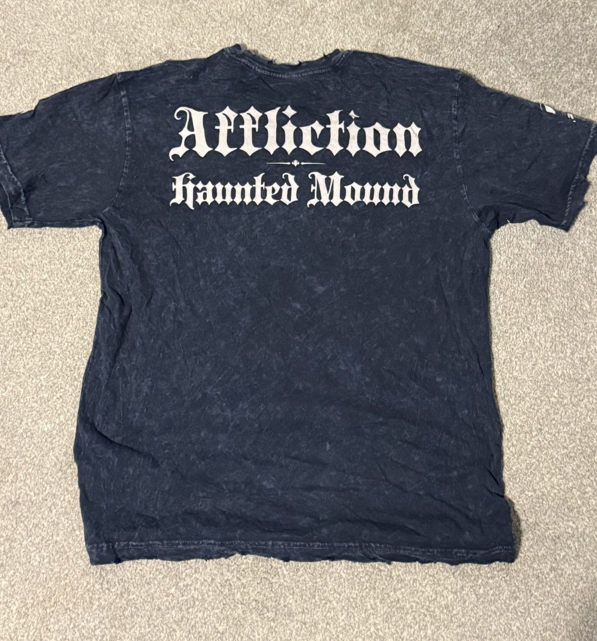 Affliction × Haunted Mound Affliction X Haunted Mound Distressed Angel Tee Size US XXL / EU 58 / 5 - 2 Thumbnail