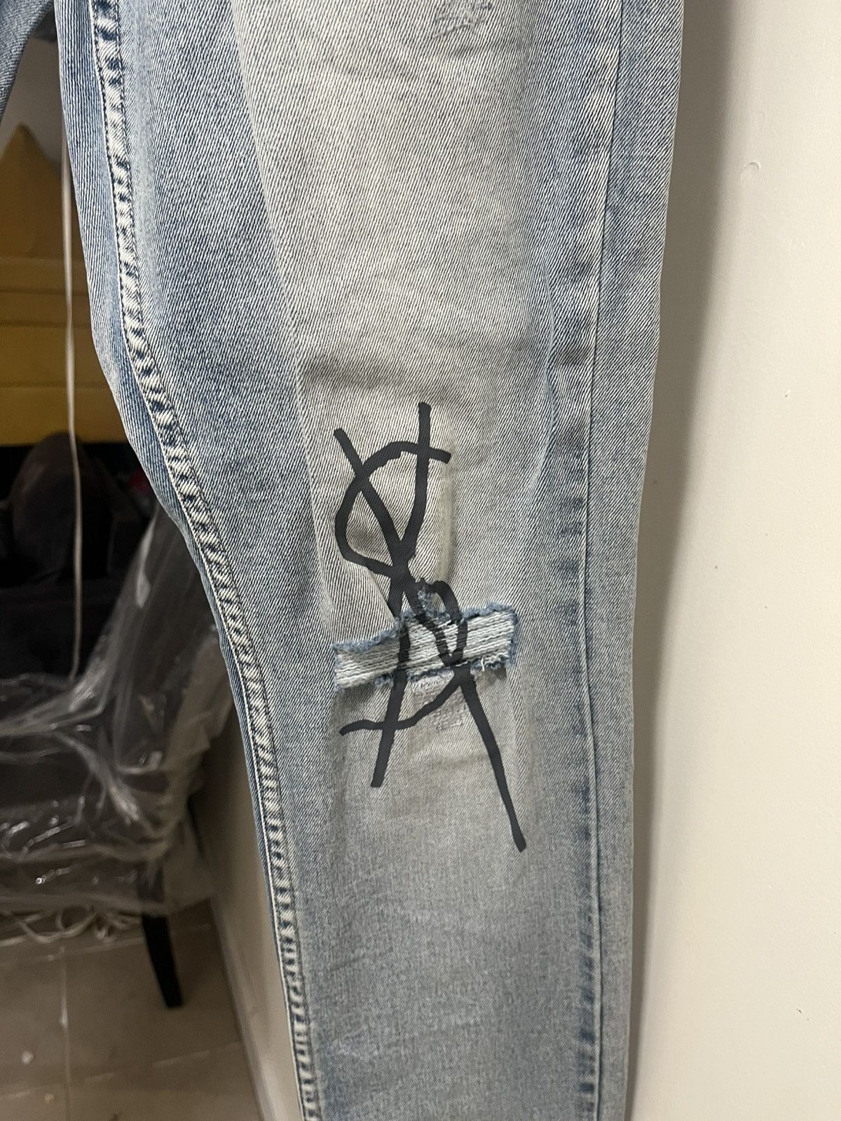 Ksubi Ksubi Grafitti Marker Jeans Sz 36 Size US 36 / EU 52 - 3 Thumbnail