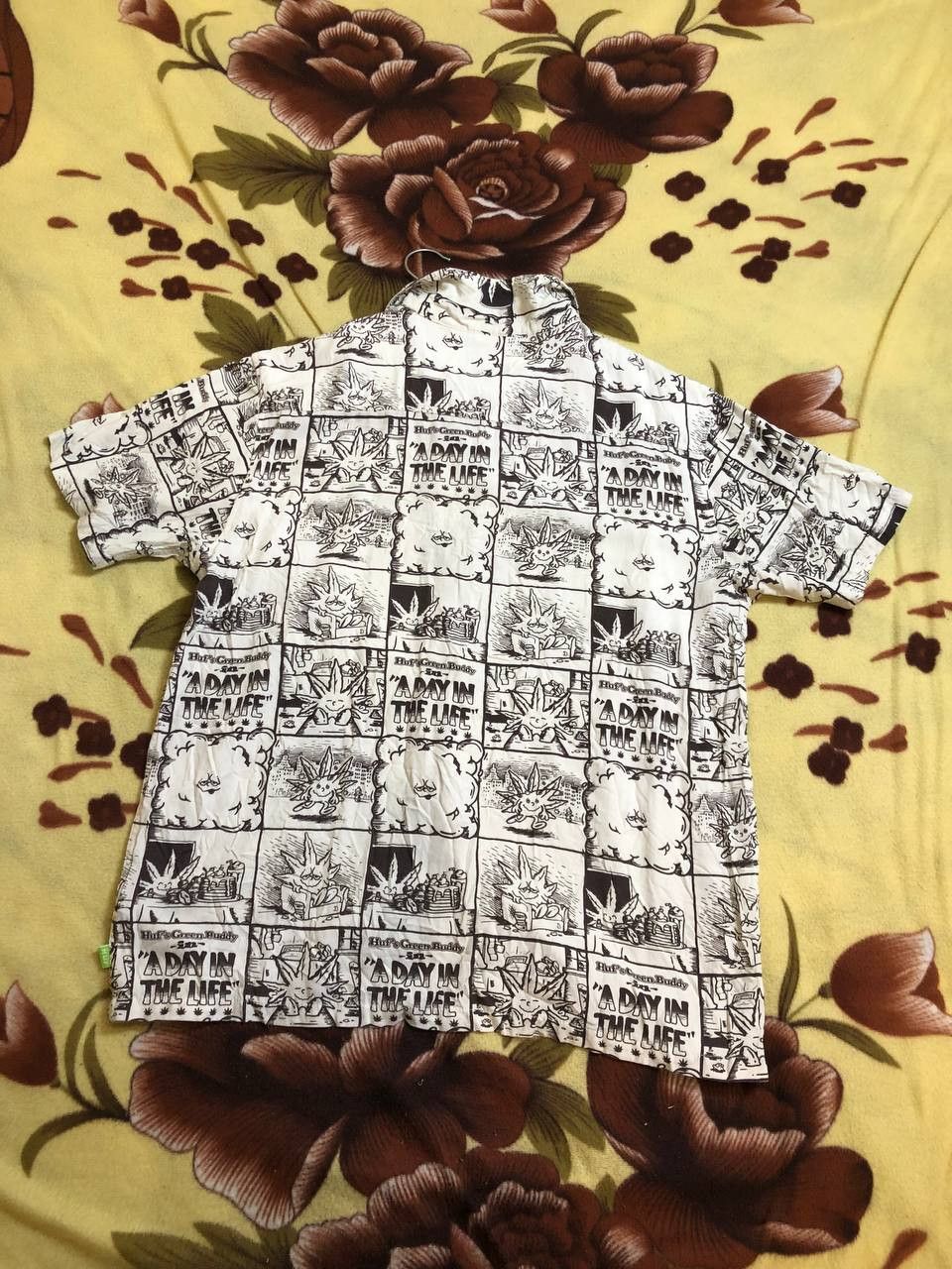 Huf Huf Graphic Printed Shirt streetwear Size US L / EU 52-54 / 3 - 10 Thumbnail