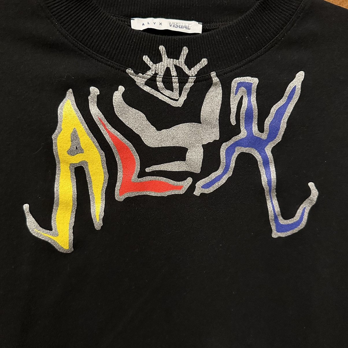 1017 ALYX 9SM × Alyx Alyx Visuals Long Sleeve Logo Graphic Print Black T Shirt Size US M / EU 48-50 / 2 - 2 Thumbnail